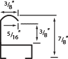 Profile image Image showing cross-section profile for 222SLV
