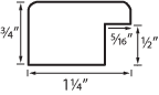 Profile image Image showing cross-section profile for 7PH