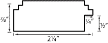 Profile image Image showing cross-section profile for AR13