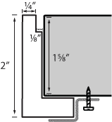 Profile image Image showing cross-section profile for CB9