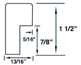Profile image Image showing cross-section profile for DOM
