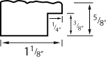 Profile image Image showing cross-section profile for FNB4