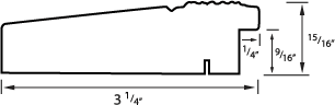 Profile image Image showing cross-section profile for VN5